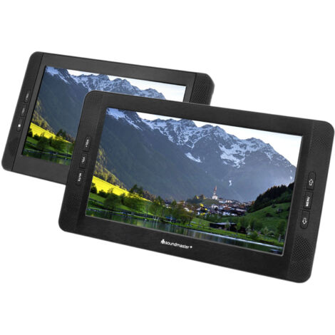 soundmaster PDB1850SW Tragbarer DVD-Player 25.9 cm 10.2 Zoll EEK: D (A - G)  Schwarz (1/5)