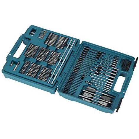 Makita Bohrer-Bit-Set 256-tlg. E11689 – Metallbohrer für Stein, Holz, Metall – Inkl. Bits und Handwerkzeuge – Transportkoffer (1/5)