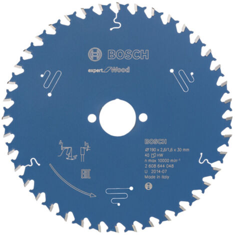 Bosch Accessories Expert for Wood 2608644048 Kreissägeblatt 190 x 30 x 1.6 mm Zähneanzahl: 40 1 St.