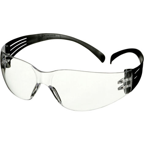 3M SF101AF-BLK Schutzbrille mit Antibeschlag-Schutz, mit Antikratz-Schutz Schwarz (1/5)