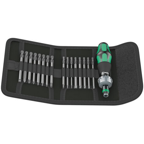 Wera Kraftform Kompakt 60 05051041001 Bit-Set 17teilig