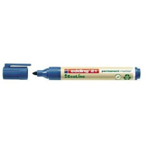 Edding edding 21 permanent marker EcoLine 4-21003 Permanentmarker Blau wasserfest: Ja (1/4)