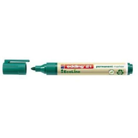 edding Permanentmarker 21 EcoLine 4-21004 1,5-3mm Rundspitze grün