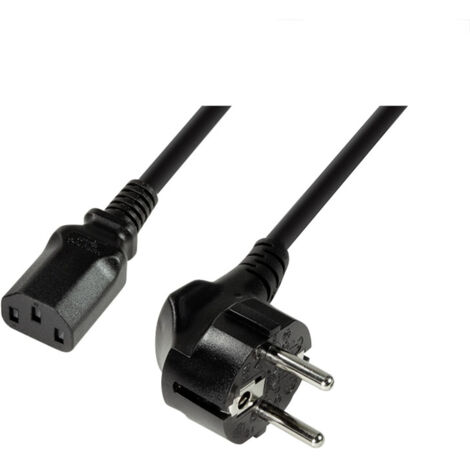 LOGILINK Kaltgerätekabel, 3 m, schwarz