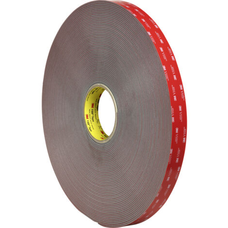 3M  49912516 Doppelseitiges Klebeband  Grau (L x B) 5.5 m x 19 mm 1 St.