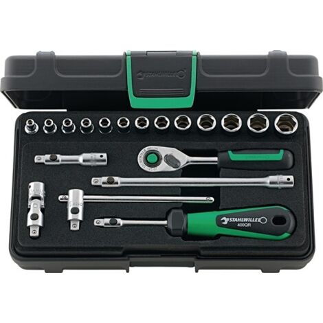 STAHLWILLE Steckschl.-Grt. 1/4" 22tlg. 40/13/6QR (1/5)