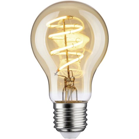 Paulmann 28952 LED  E27 Glühlampenform 5 W Gold (Ø x H) 60 mm x 106 mm  1 St.
