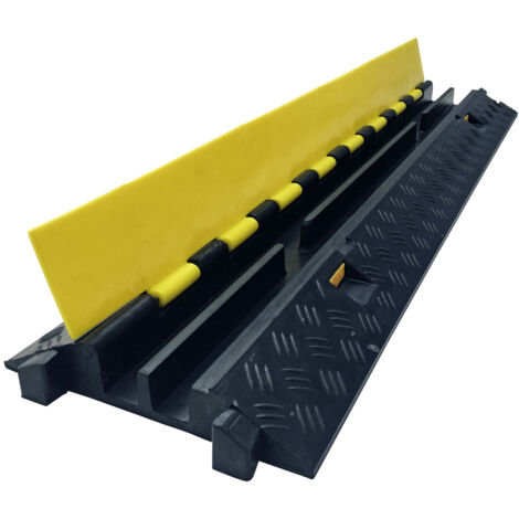 AS Schwabe Kabelbrücke 63225 Gummi Gelb Anzahl Kanäle: 2 1020 mm Inhalt: 1 m