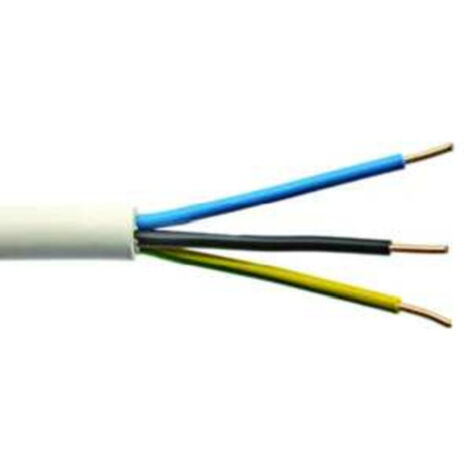 NYM-J 3x1,5 RG50 Mantelleitung NYM-J 3 G 1.5 mm² Grau 50 m