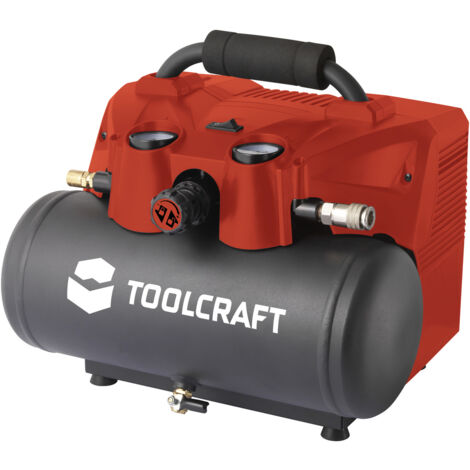 TOOLCRAFT Akku-Druckluft-Kompressor AP-1200 / TAWB-200 6 l 8 bar