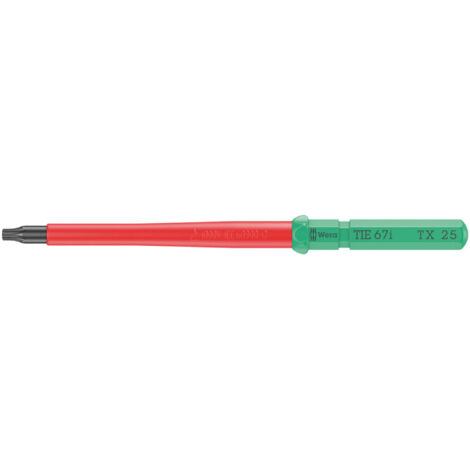 Wera Kraftform Kompakt VDE 67 i TX 25 x 157 mm TIE Elektriker TORX Wechselklinge TX 25 (1/5)