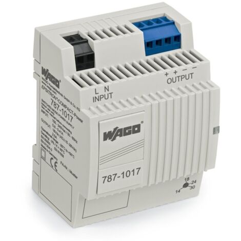 WAGO 787-1017 Hutschienen-Netzteil (DIN-Rail) 18 V/DC 2.4 A 43.2 W Anzahl Ausgänge:1 x Inhalt 1 St (1/5)