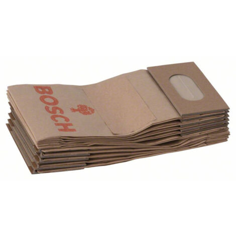 Staubbeutel für Band-, Exzenter-, Schwingschleifer, Universalfräse, 10er-Pack Bosch Accessories 2605