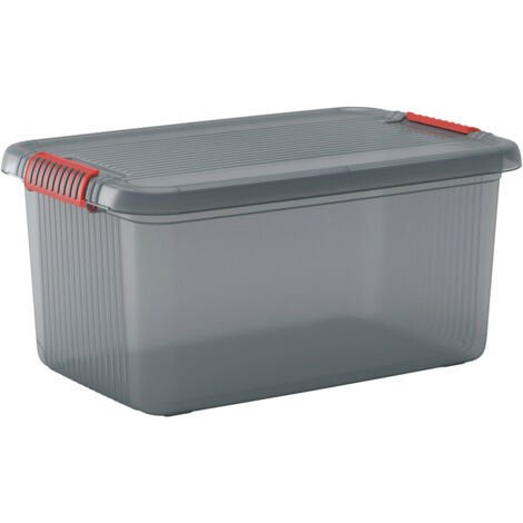 Kis Aufbewahrungsbox K Latch L 43L grau