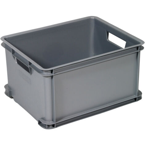 Curver 156011 Aufbewahrungsbox Unibox Classic L stapelbar (B x H x T) 430 x 235 x 350 mm Silber 1 S