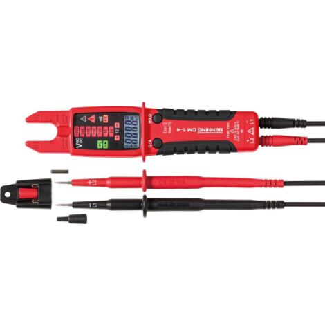 Digital-Stromzangen-Multimeter CM 1-4 – CAT III 1000V – Automatische Bereichswahl – Messbereich 200A – Inklusive 2 Micro-Batterien – Benning (1/10)