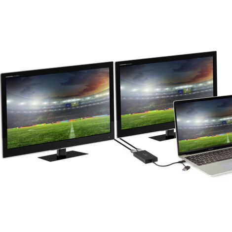 Renkforce USB-C® 5Gbps Passend für Marke Dockingstations: Apple, Google, Microsoft RF-VDA-301