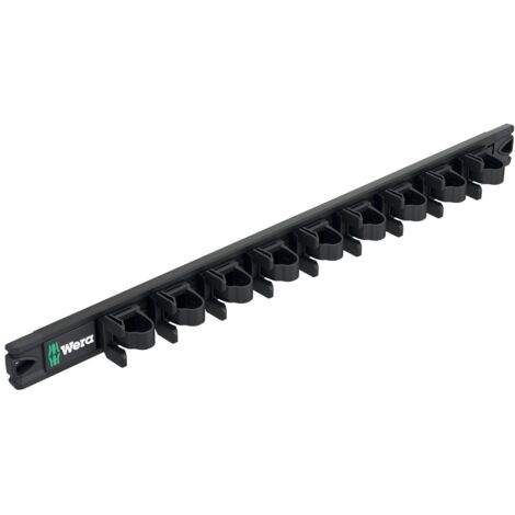 Wera 9611 Magnetleiste für bis zu 9 Kraftform Schraubendreher, unbestückt, 30 x 400 mm