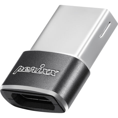 Perixx USB 2.0 Adapter [1x USB 2.0 Stecker A - 1x USB 2.0 Buchse C] PERIPRO-408 (1/5)
