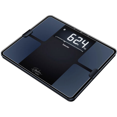 Beurer BF 915 Personenwaage 76007 digital Wägebereich (max.)=200 kg Schwarz Mit Bluetooth