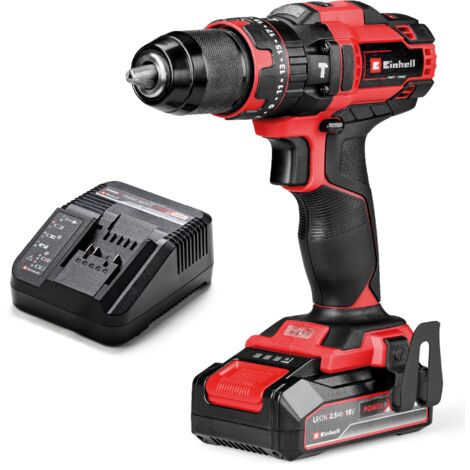 Einhell TE-CD 18/44 Li-i (1x2,5Ah) Power X-Change 2-Gang-Akku-Schlagbohrschrauber inkl. Akku, inkl