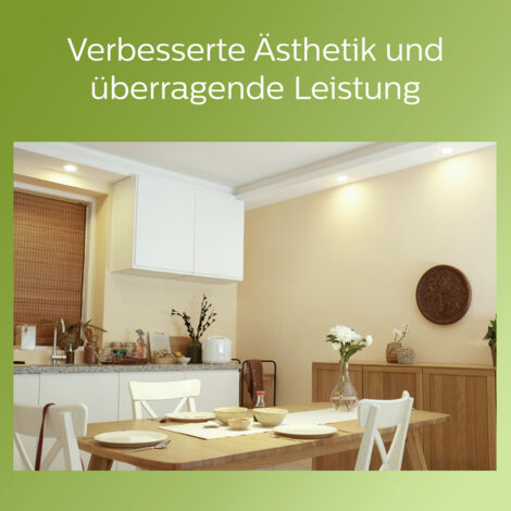 Philips 8720169308183 Diamond Einbauleuchte LED 4.8 W Weiß