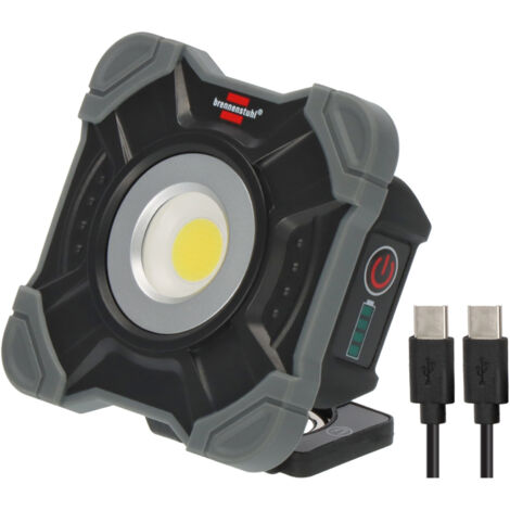 LED spotlight Brennenstuhl AL 10 W 1010 Lm Grey E (3000 K)