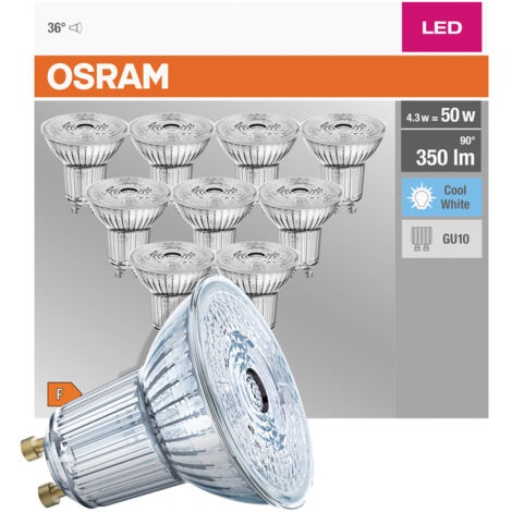 OSRAM HOMELIGHTING 4058075036703 LED EEK F (A - G) GU10 Reflektor 4.3 W = 50 W Neutralweiß (Ø x H) 5
