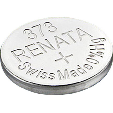 Renata Knopfzelle Silberoxid 335 – 1.55V, 5.5mAh, 2 Stück, Für Uhren & Kleingeräte