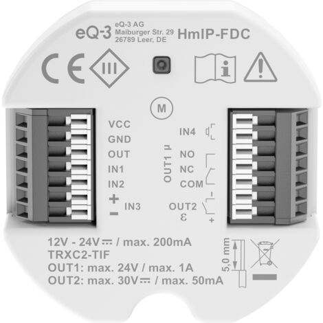 HOMEMATIC IP 160811A0, Universal Türöffner Controller
