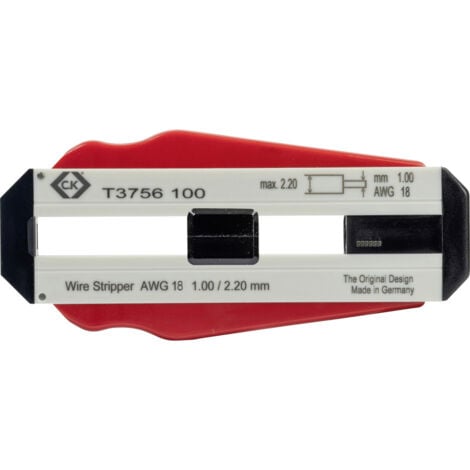 C.K T3756 100   Drahtabisolierer Geeignet für PVC-Drähte, PTFE-Drähte 1.00 mm (max)