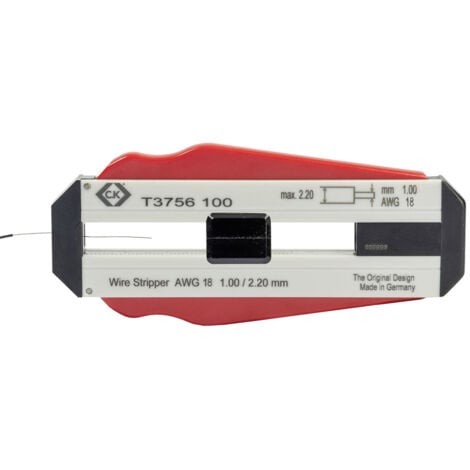 C.K T3756 100   Drahtabisolierer Geeignet für PVC-Drähte, PTFE-Drähte 1.00 mm (max)