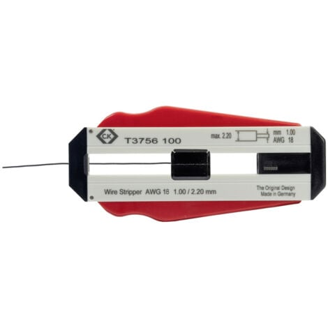 C.K T3756 100   Drahtabisolierer Geeignet für PVC-Drähte, PTFE-Drähte 1.00 mm (max)