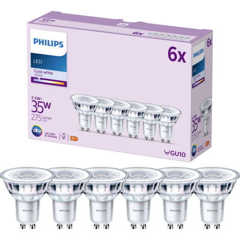 Philips LED 9290012180 LED EEK F (A - G) GU10 Reflektor 3.5 W = 35 W Neutralweiß (Ø x L) 50 mm x 54