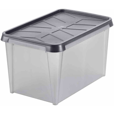 Box wasserdicht 50l grau SmartStore Dry Boxen Aufbewahrung Möbel Haushalt wohnen (1/5)