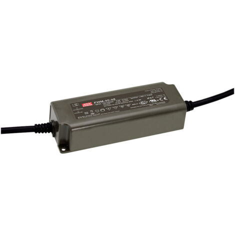 Mean Well PWM-40-12 LED-Trafo  Konstantspannung 40.08 W 0 - 3.34 A 12 V/DC dimmbar, PFC-Schaltkreis,