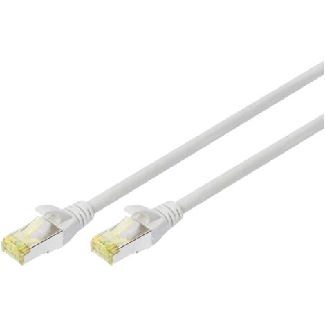 Digitus DK-1644-A-015 RJ45 Netzwerkkabel, Patchkabel CAT 6a S/FTP 1.50 m Grau 1 St.