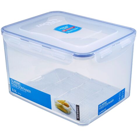 Vorratsdose rechteckig, 9,0 l mit Ablaufgitter 295 x 230 x 185 mm