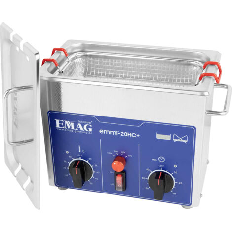 Emag Emmi-20HC Plus Ultraschallreiniger Universal 120 W 2.6 l mit Heizung