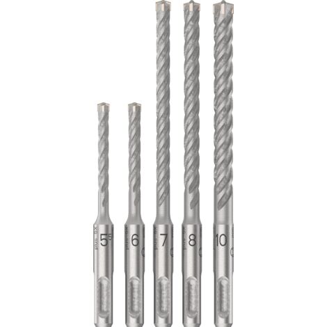 Bosch Accessories 2608837138 2608837138 Hammerbohrer-Set 5.5 mm, 6 mm, 7 mm, 8 mm SDS-Plus 1 St. (1/5)