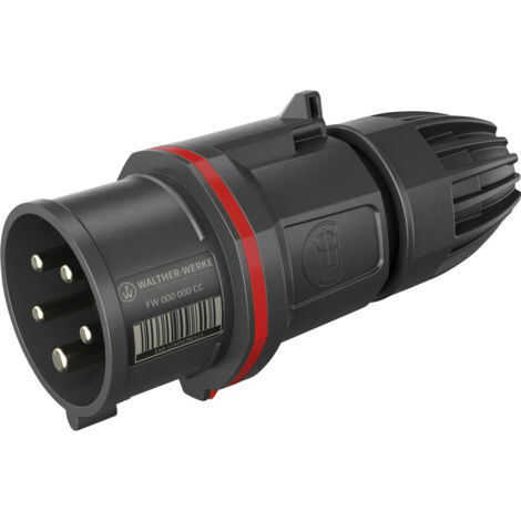Walther Werke  FW211506CC CEE Stecker 16 A 5polig 230 V, 400 V 1 St.