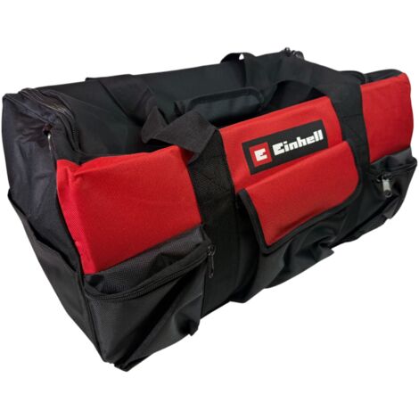 Einhell Tasche Bag 56/29 – Werkzeugtasche mit verstärktem Boden – 56 cm lang, 29 cm breit, 30 cm hoch – Gepolsterter Tragegurt und Tragegriff (1/5)