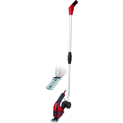 Einhell 3410360 GC-CG 3,6/70 Li Akku Heckenschere, Teleskop-Grasschere, Teleskop-Strauchschere, Stra