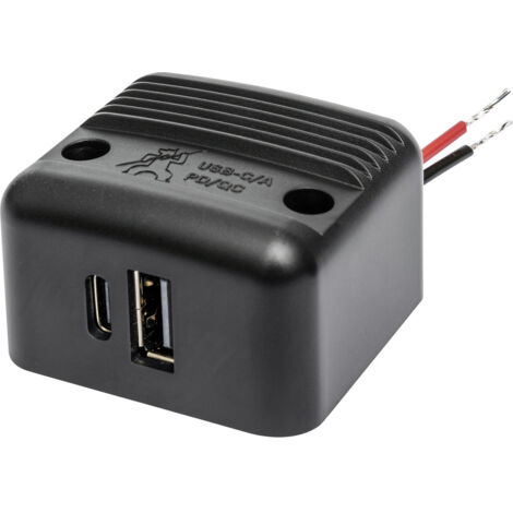 ProCar 67604000 Aufbau-Powersteckdose 12-24V/Maximum 20A