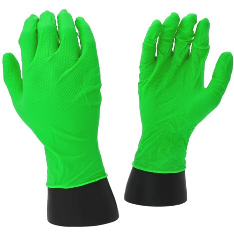 Nitril Einweghandschuhe Gogrip, Schwarz, Grösse XXL, Packung
