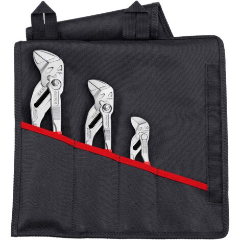 KNIPEX 00 19 55 S6 Zangenschlüssel-Set 3-teilig 330 mm
