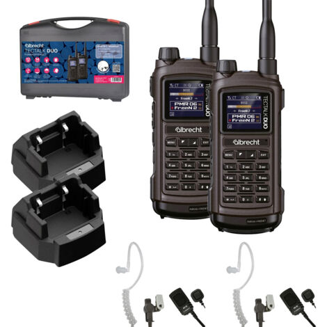 Albrecht 2er Kofferset Albrecht Tectalk Duo, PMR446 + Freenet (1W) 29148.S1 PMR/Freenet-Handfunkgerä (1/3)