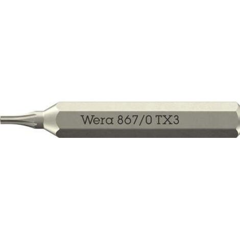 Wera 867 Micro TORX® 05058129001 Torx-Bit T 3 1 St. (1/5)