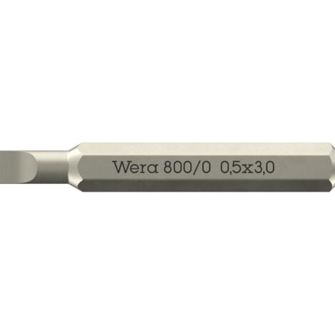 Wera 800 Micro Schlitz-Bit 3 mm 1 St. (1/2)