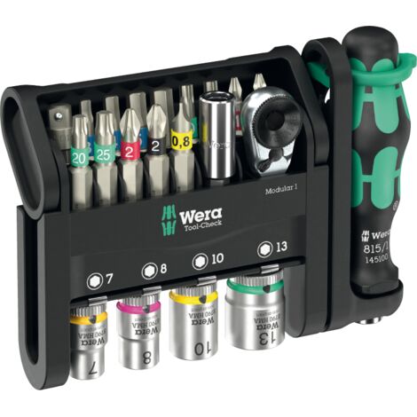 Wera Tool-Check Modular 1 05049000001 Werkzeugset   21teilig